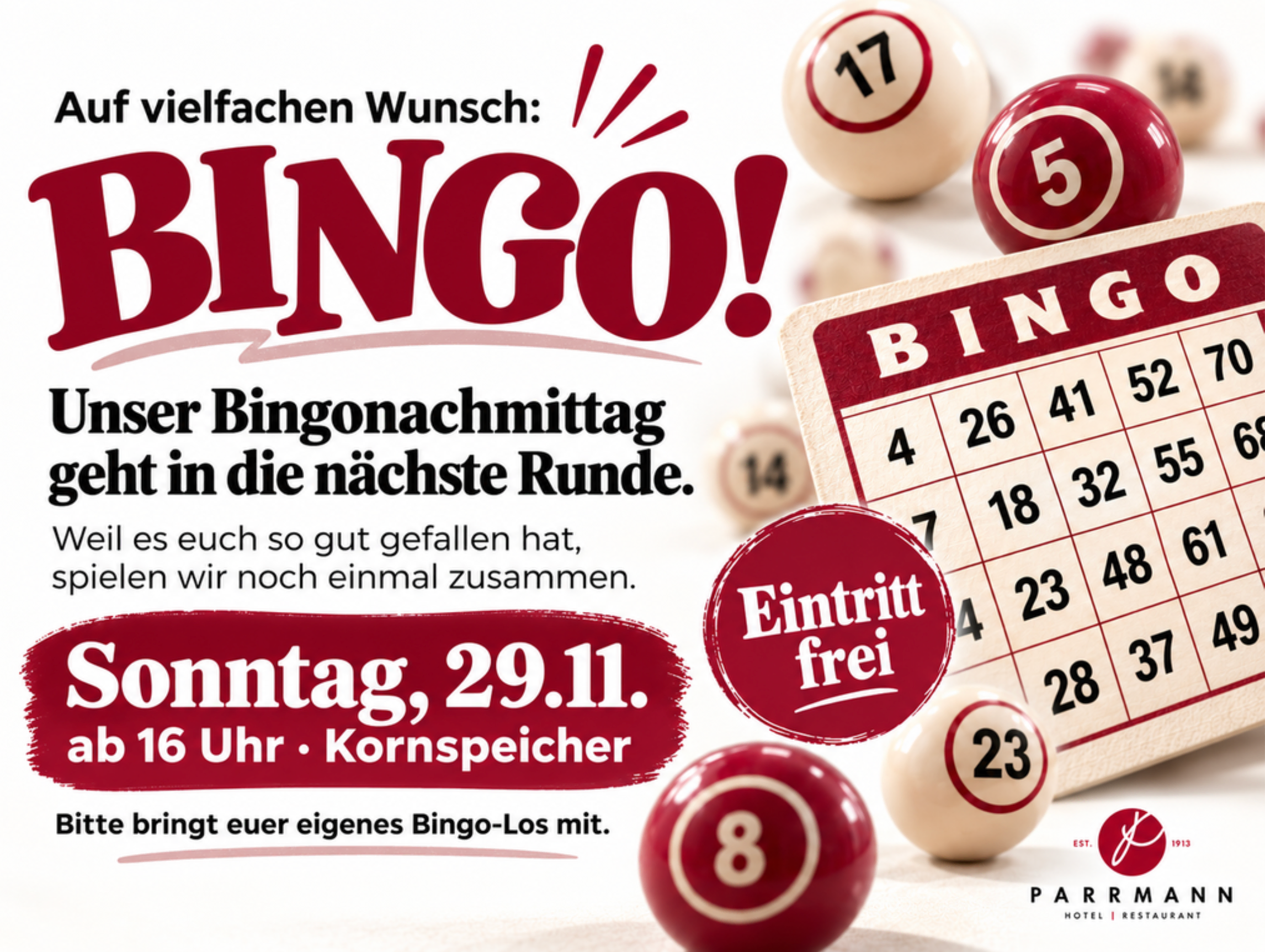 Bingo-nachmittag